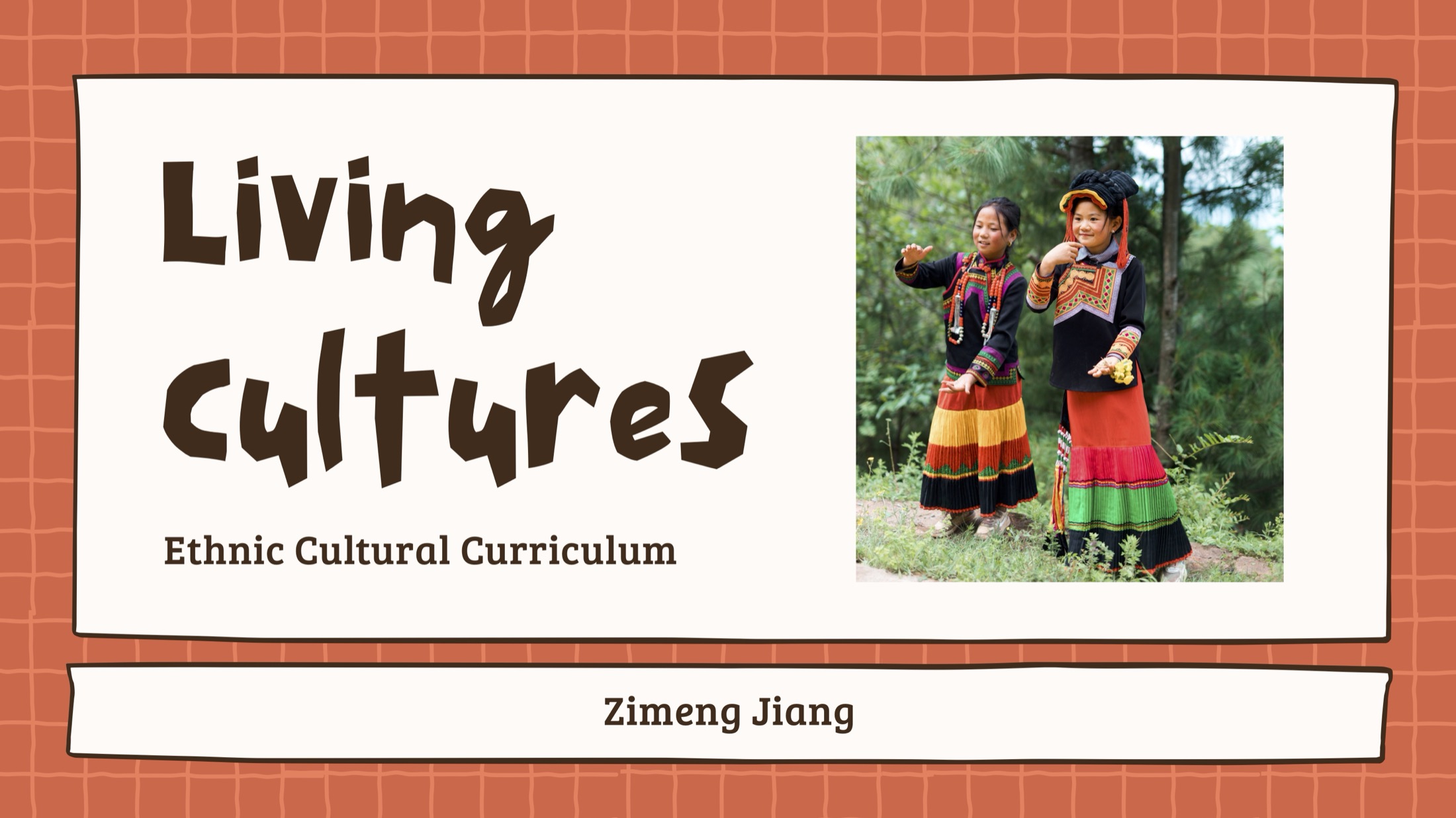 Living Cultures curriculum cover